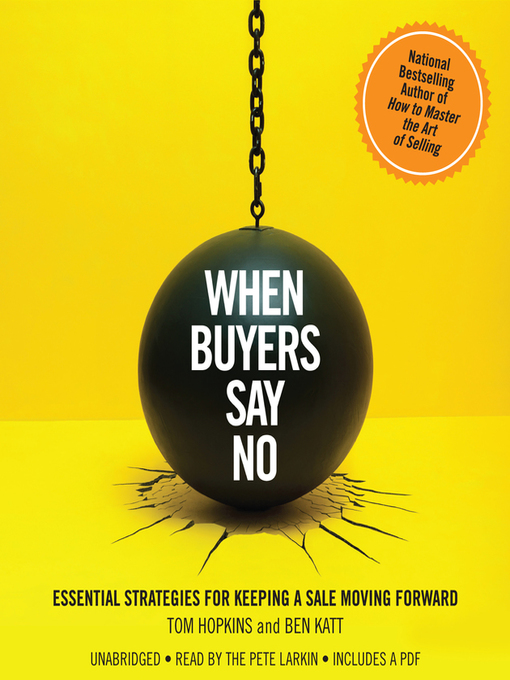 Title details for When Buyers Say No by Tom Hopkins - Wait list